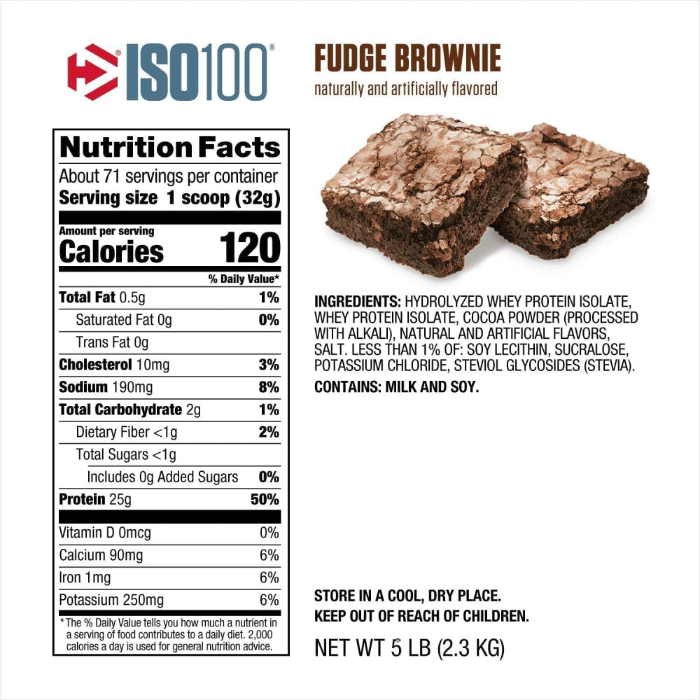 ISO 100 5lb | Proteína Hidrolizada 70-76 porciones - MarketFit