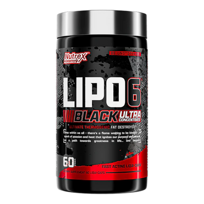 Lipo 6 Black Ultra Concentrate | Quemador 60 cápsulas - MarketFit