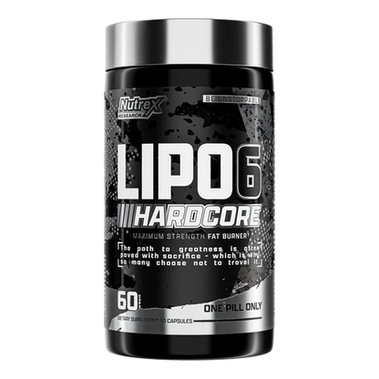 Lipo 6 HARDCORE | Quemador 60 cápsulas - MarketFit