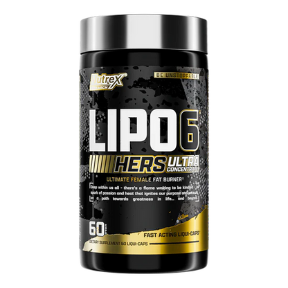 Lipo 6 Black Hers Ultra Concentrate | Quemador para mujeres 60 cápsulas - MarketFit