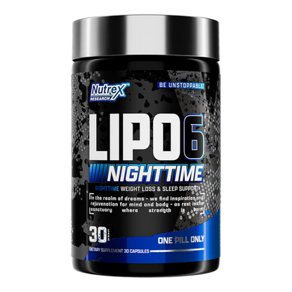 Lipo 6 Black Nighttime | Quemador Nocturno 30 cápsulas - MarketFit
