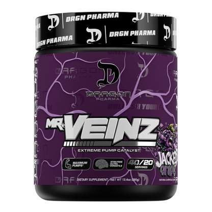 🆕 Dragon Pharma Mr. Veinz Stim Free Pre-Entreno 256g