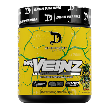 🆕 Dragon Pharma Mr. Veinz Stim Free Pre-Entreno 256g