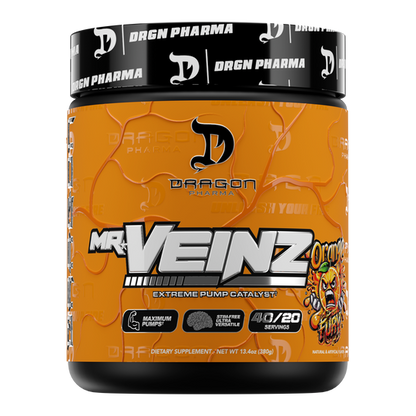 🆕 Dragon Pharma Mr. Veinz Stim Free Pre-Entreno 256g