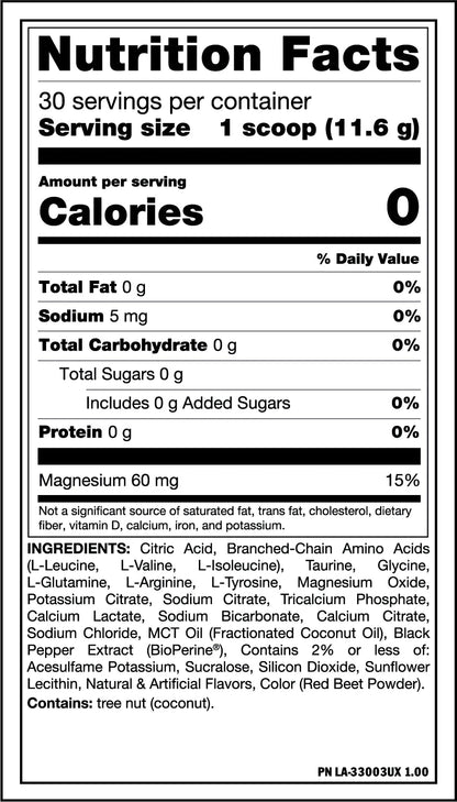 BCAA 9.7 | BCAA's, Glutamina, Taurina, Arginina y Electrolitos 30 servicios - MarketFit
