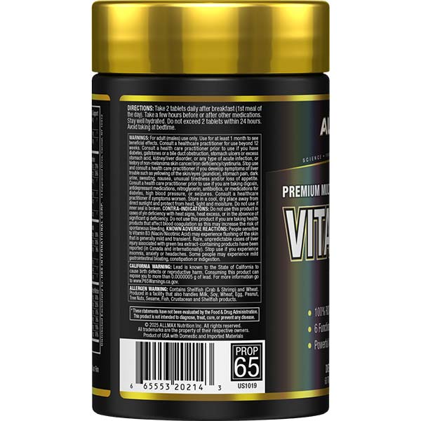 VITAFORM Multivitamínico para Hombres - 60 tabletas