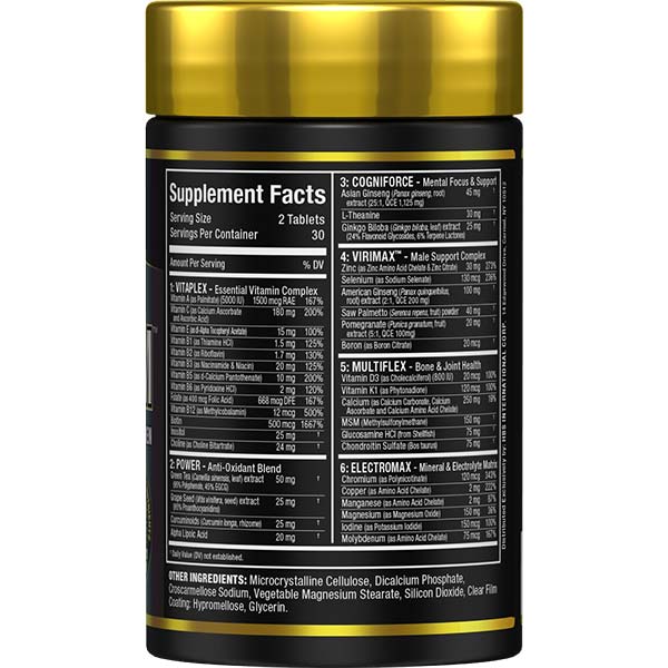 VITAFORM Multivitamínico para Hombres - 60 tabletas
