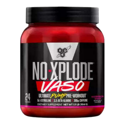 N.O. -Xplode VASO - Pre-entreno 24 servicios - MarketFit