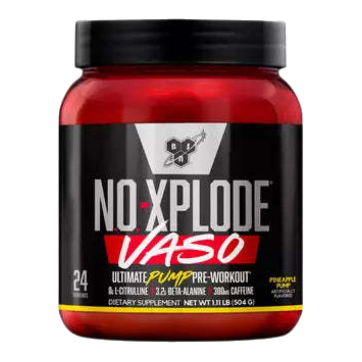 N.O. -Xplode VASO - Pre-entreno 24 servicios - MarketFit