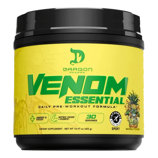 Dragon Pharma Venom Essential Pre Entreno Wicked Pineapple 30 Servicios
