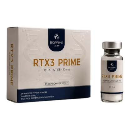 RTX3 PRIME Retatrutide 20 mg Bioprime Labs - Péptido Liofilizado