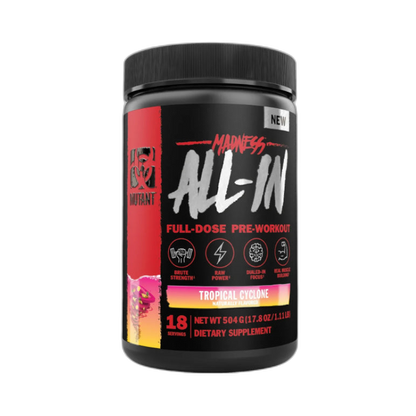 MADNESS All In | Pre-entreno 18 servicios - MarketFit