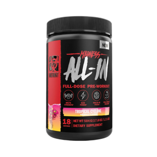 MADNESS All In | Pre-entreno 18 servicios - MarketFit