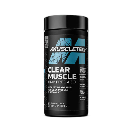 Clear Muscle | HMB y Betaína Anhidra 42 cápsulas - MarketFit