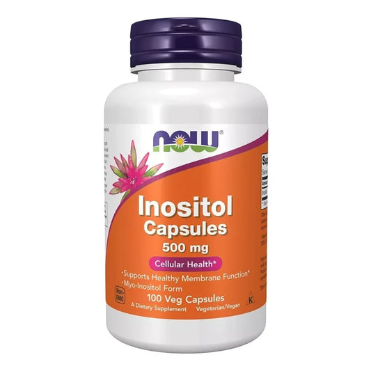 Now Foods Inositol 500 mg 100 Cápsulas