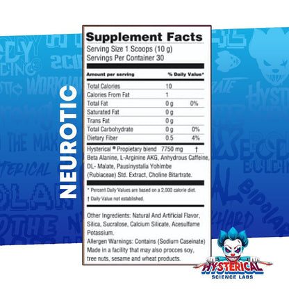 NEUROTIC | Pre-entreno 30 servicios - MarketFit