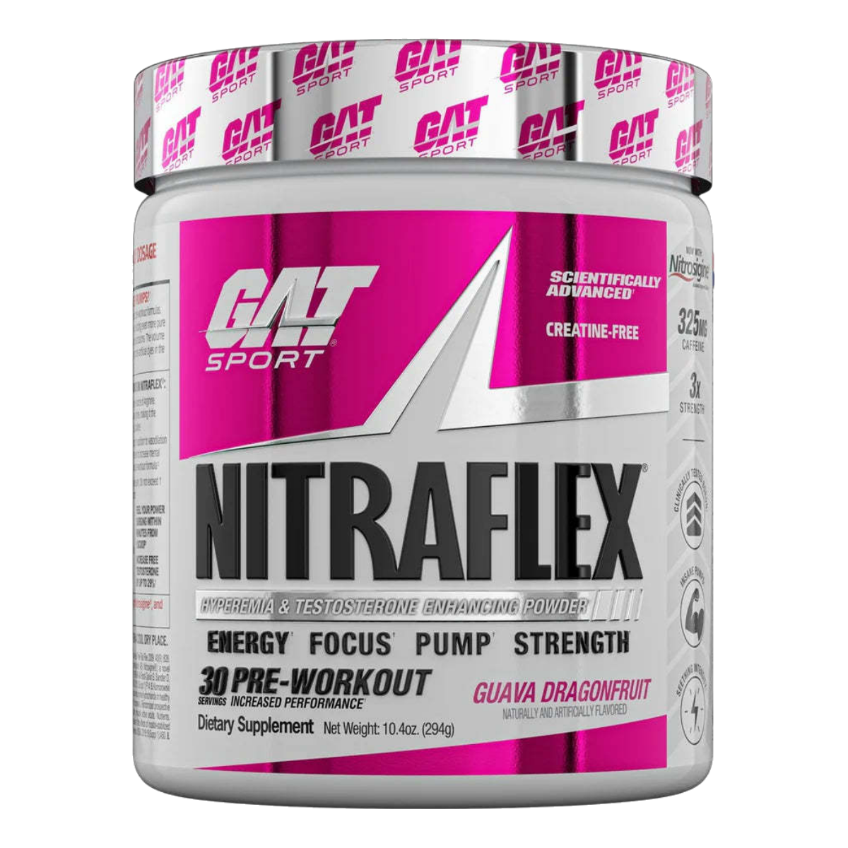 NITRAFLEX | Pre-entreno con precursor de test 30 servicios - MarketFit