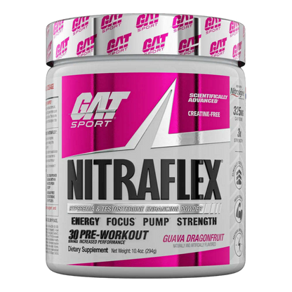 NITRAFLEX | Pre-entreno con precursor de test 30 servicios - MarketFit