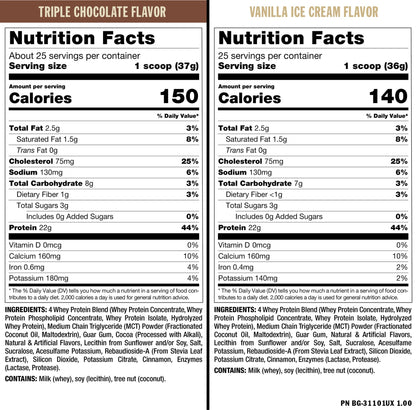 MUTANT WHEY Dual Chamber - Proteína de Suero | 50 porciones 2 sabores - MarketFit