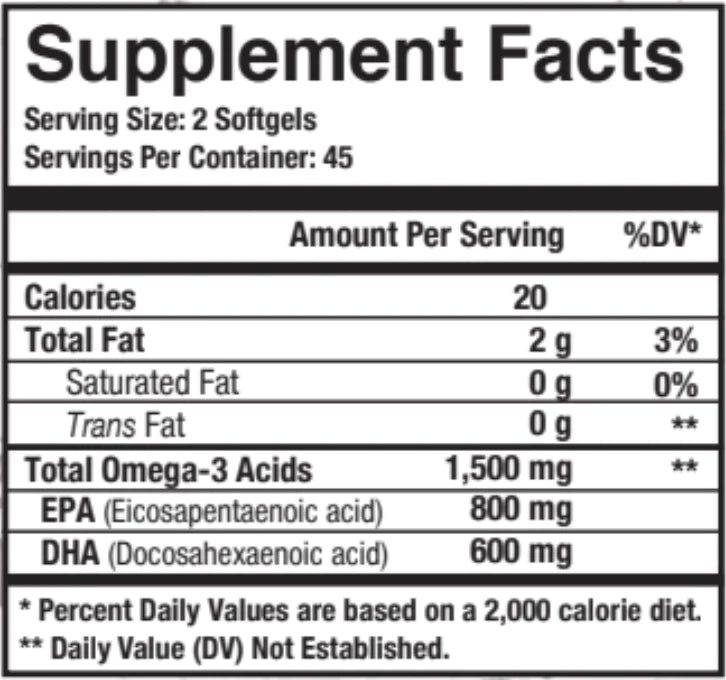 OMEGA-3 BASICS CAPSULES - MarketFit