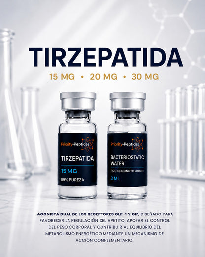 Tirzepatida Research Peptide (15 mg / 20 mg)