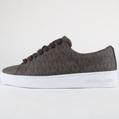 Tenis Michael Kors Logo Clásico PVC Marrón Mujer LS23H