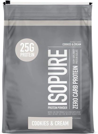 Isopure Zero Carb Proteína Cookies & Cream 7.5 lb (3.4 kg) - MarketFit