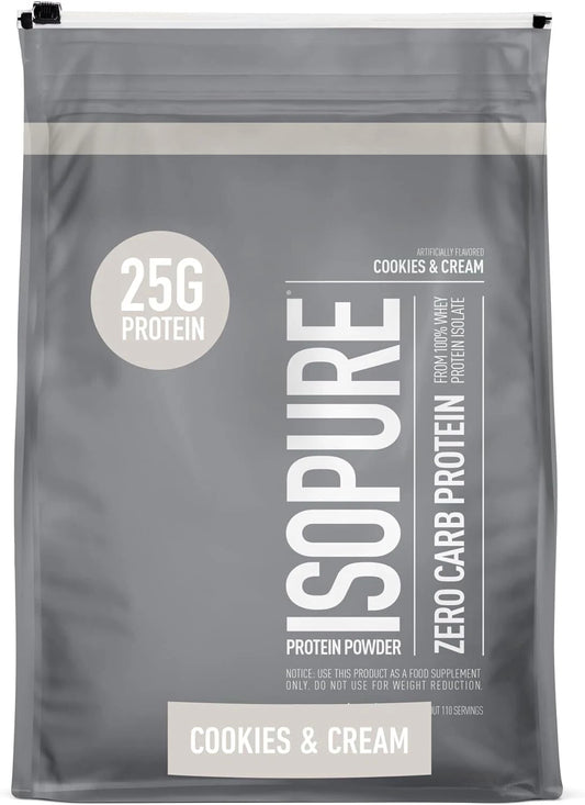 Isopure Zero Carb Proteína Cookies & Cream 7.5 lb (3.4 kg)
