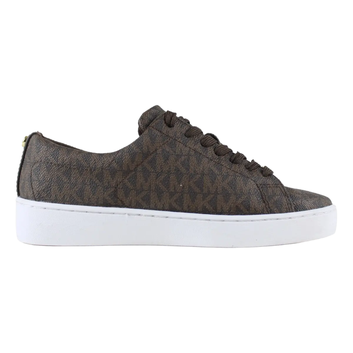Tenis Michael Kors Logo Clásico PVC Marrón Mujer LS23H